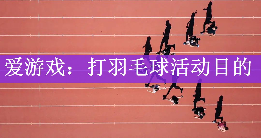 <strong>爱游戏：打羽毛球活动目的</strong>